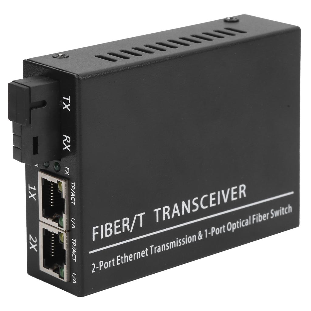 XXS1F2G POE Fiber Optical Transceiver with SC FC ST SFP Interface Fiber Transceiver DC5V 2A