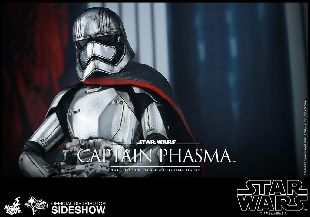 Movie Masterpiece Звездные Войны Пробуждение Силы Капитан Фазма Масштаб Пластиковая Раскрашенная Подвижная Фигурка 1/6