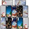 Чехол для телефона Samsung Galaxy S25 S24 S23 iPhone 16 15 Xiaomi Redmi Note 14 13 12 16E 11 ProOPPO Moto Huawei Deer Snowman Merry Christmas Tree Cover