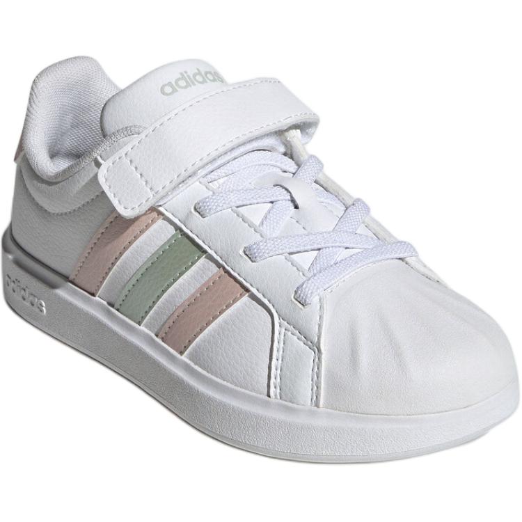 Adidas STREETTALK Low top Skateboard Shoes White Kids' JQ6888