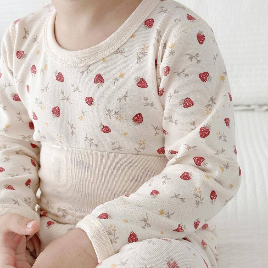 25 Новых Осенне-Зимних Детских Хлопковых Трусиков с Высокой Посадкой - Защита Животика, Прилегающие Домашние Брюки