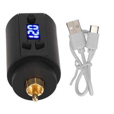 Блок питания для татуировки 3‑12 В USB зарядка беспроводная 1500 мАч интерфейс RCA для татуировки ручка аккумулятор тип 2