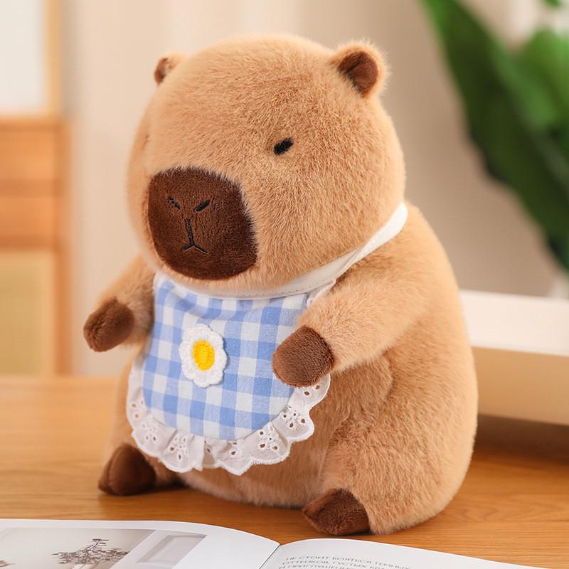 And Cuddly Soft Capybara Plush Doll Cozy Stuffed Animal Excellent Gift Kids For
