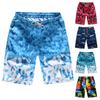 Hawaii Shorts Loose Drawstring Sweat Absorption Fashion Print Leisure Beach Shorts for Surfing