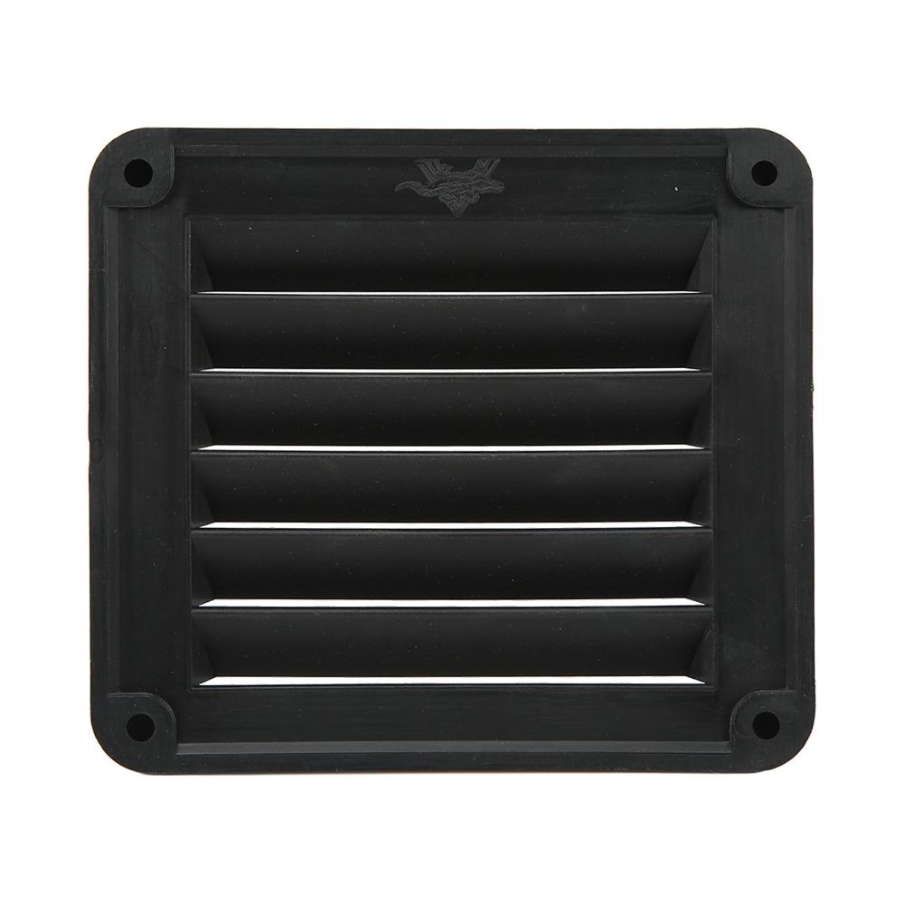 2pcs 141*125mm Ventilation Opening Black Ventilation Side Wall  Side Wall Installation