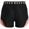 Under Armour Sports Shorts Women's Black Moderate Wide Leg Pants Unisex 1360940-003