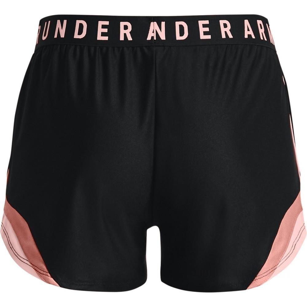 Under Armour Sports Shorts Women's Black Moderate Wide Leg Pants Unisex 1360940-003