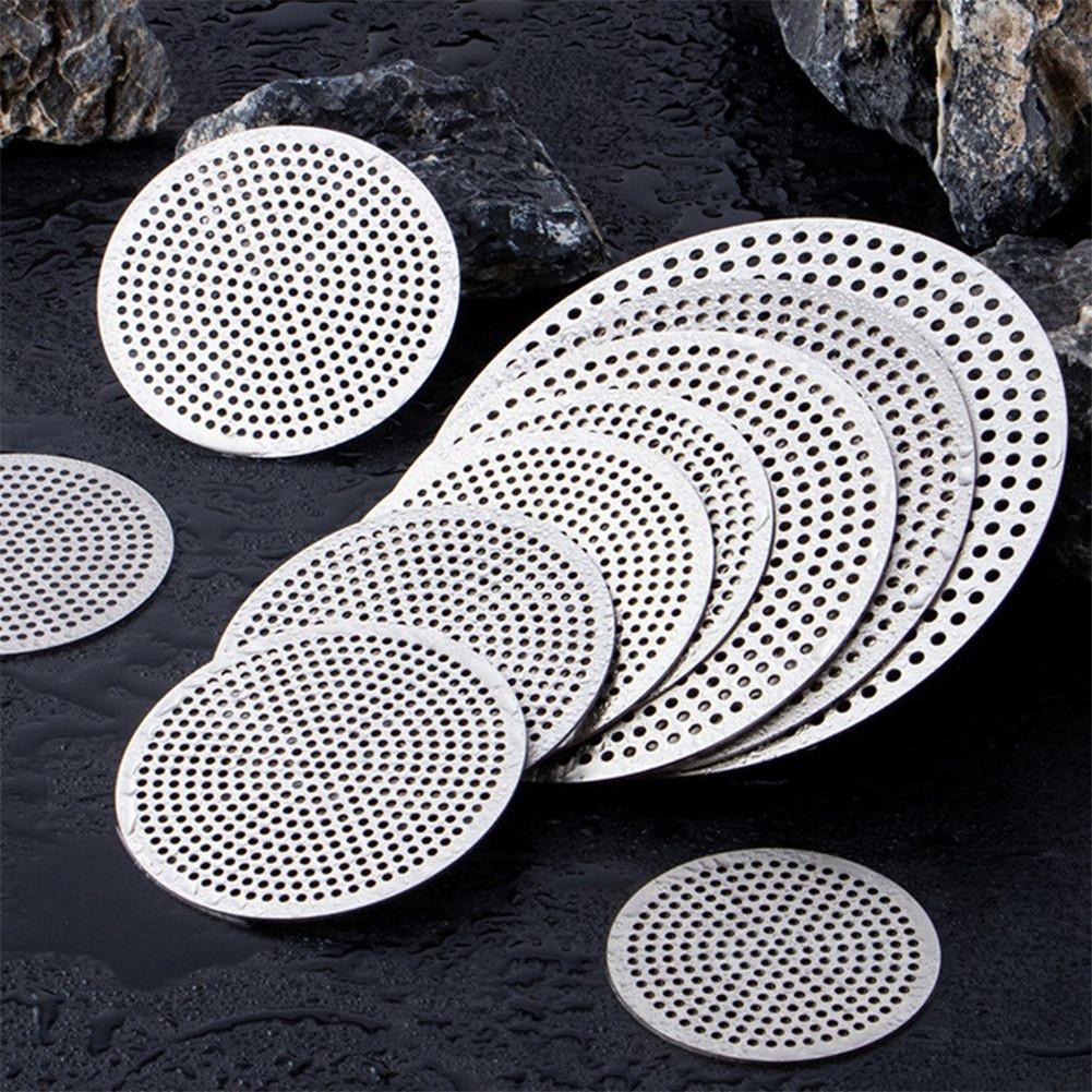 Stainless Steel Shower Sink Strainer Drain Hair Filter Cover For Bathroom Shower