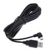 3.5m Dash Cam Charger Cable 5V 2A USB To Mini USB Charger Cable Left Bend DVR GPS Charging Cable for Car Truck Mobile Phones MP3