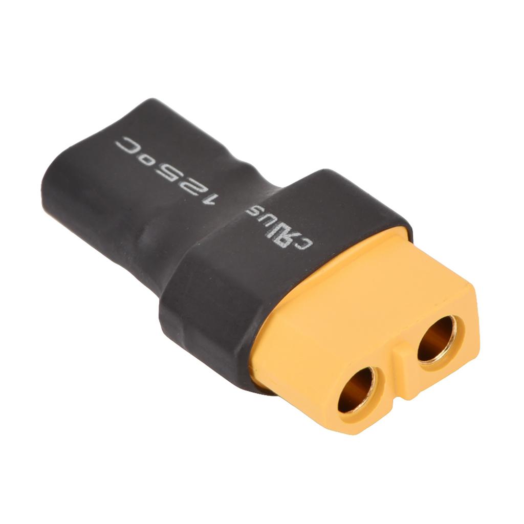 Разъем XT60 Female to XT30 Male, беспроводной адаптер, запчасти для радиоуправляемых моделей самолетов и квадрокоптеров