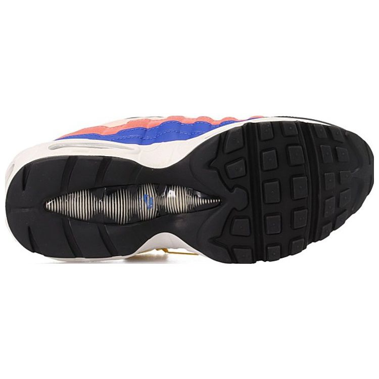 Nike Air Max 95 Trend Спортивные Замшевые Синтетическая Кожа Низкий Верх Марафонские Беговые Кроссовки Женские кроссовки Черный Розовый CZ3951-001