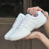 New Women's White Sneakers Modern/Jazz/Hip Hop Dance Shoes Competitive Aerobics Shoes Soft Sole Fitness Gym Shoes