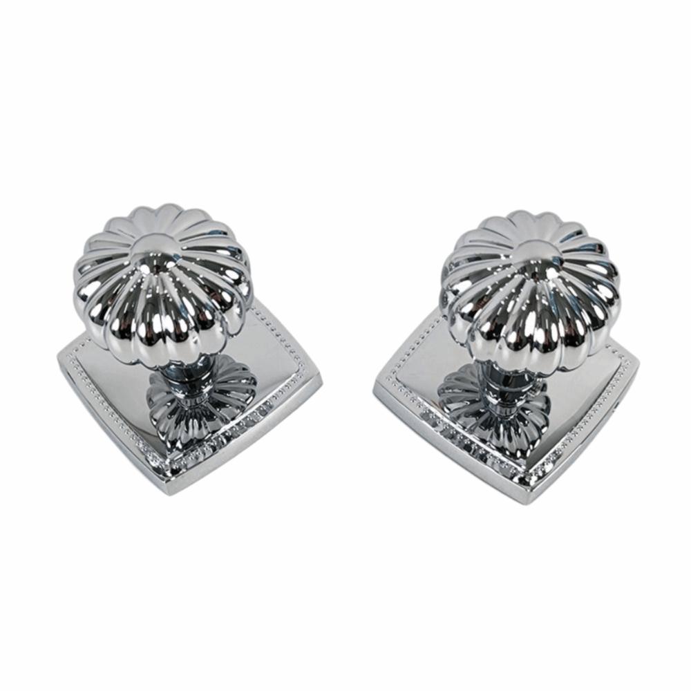 Замок для невидимой двери из массива дерева и цинкового сплава с одним язычком, магнитный, двусторонний, в форме тыквы, латунный сферический замок, для помещений