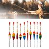 10PCS Oval-shaped Fishing Float Foam Fishing Slip Float Portable Fishing Bobber  Trout Fishing