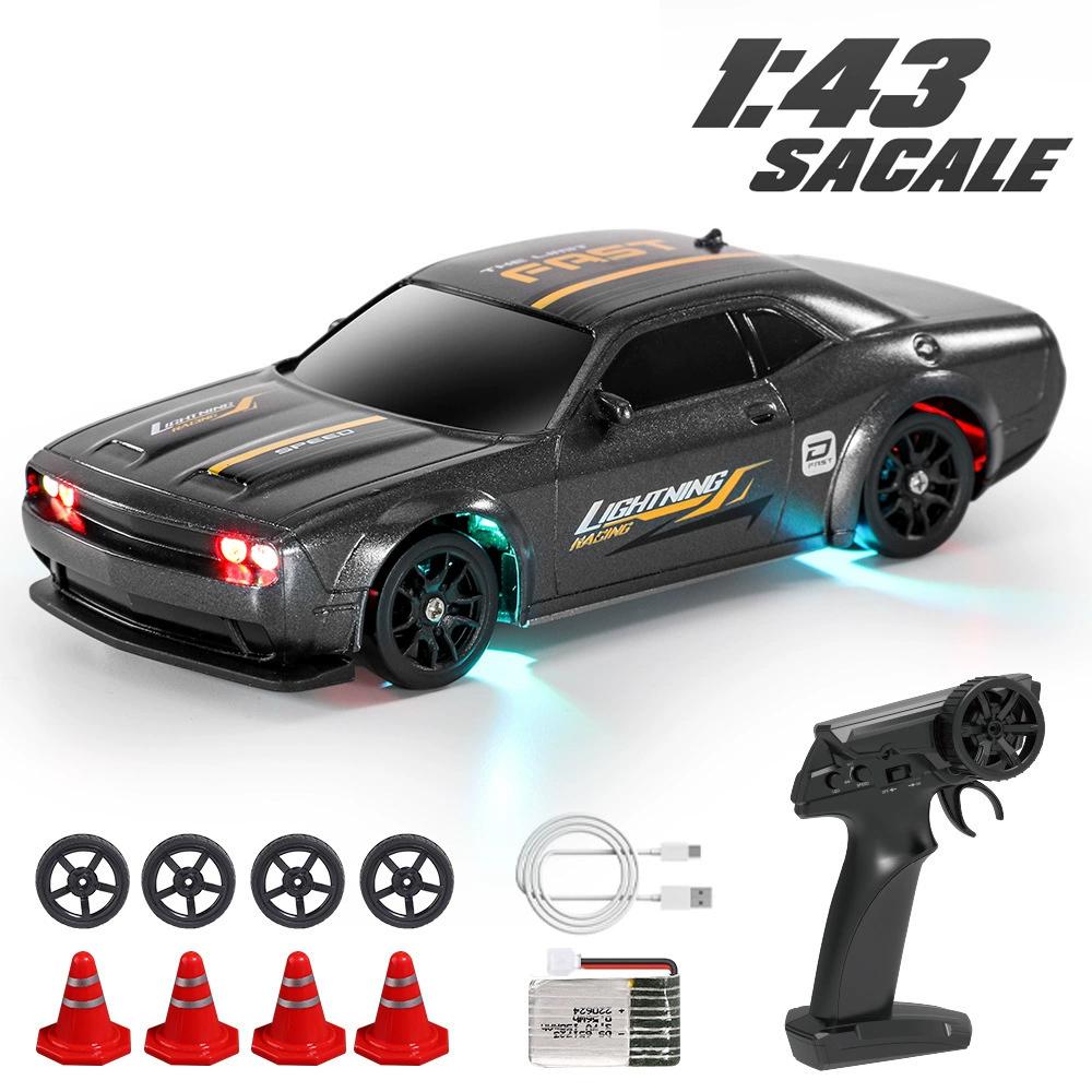 Радиоуправляемая машина 4WD 1/43 Дрифт-автомобиль 2.4G Высокоскоростная 15 км/ч Пульт дистанционного управления Мини-гоночные автомобили Модель Игрушки Для Мальчиков Детей Подарки на День Рождения