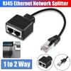 Cable RJ45 Ethernet RJ45 1 Male to 2 Female Lan Network Extension Gigabit Ethernet Splitter