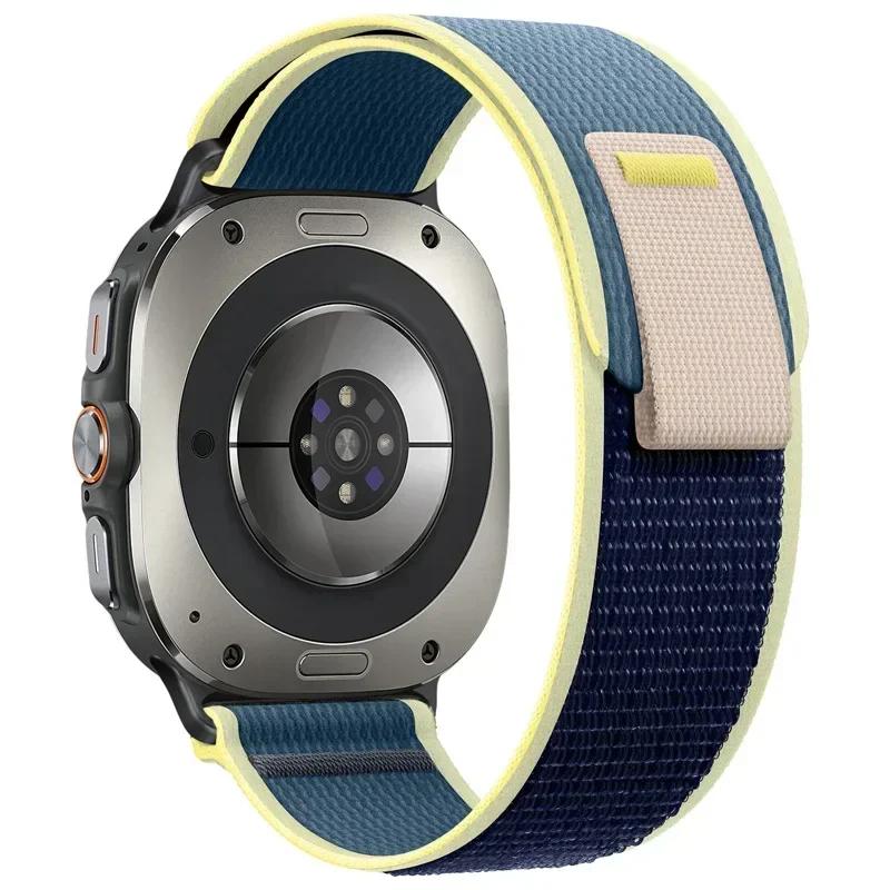Нейлоновый ремешок Trail Loop для Samsung Galaxy Watch Ultra 47 мм Без зазоров Спортивный браслет Ремешок для Samsung Watch Ultra band Correa