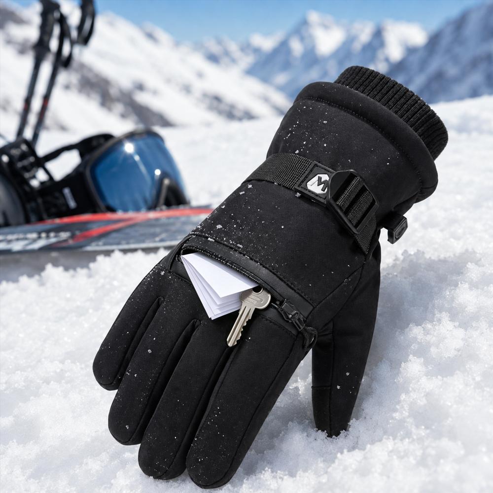 Unisex Winter Thick Warm Ski Gloves Touchscreen Windproof Outdoor Sports Hiking Cycling Gloves For Men And Women 6