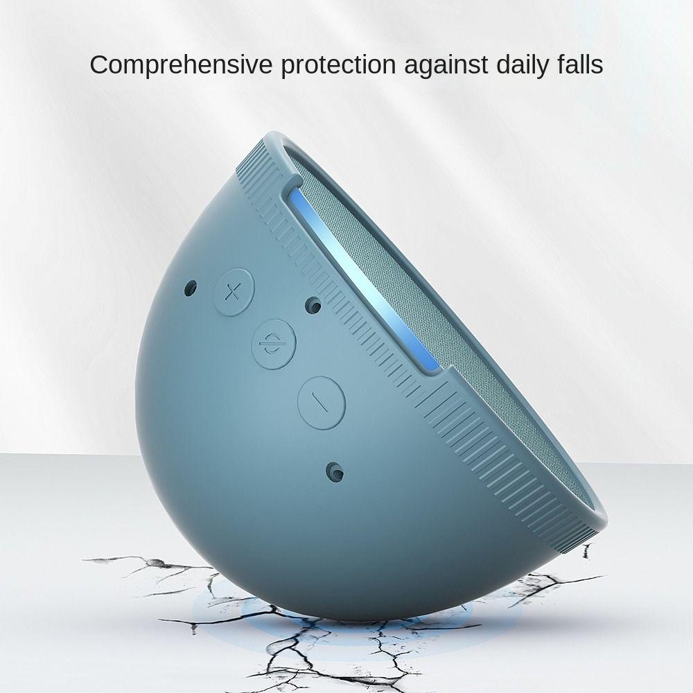 Противоударный чехол для аудиоколонки, силиконовый защитный чехол для динамика, чехол для динамика для Echo Pop Home