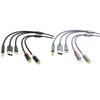 Аудиокабель-разветвитель USB Type-C 3,5 мм на 2 RCA Female с несколькими входами. Подключение смартфонов и планшетов к звуковым системам.