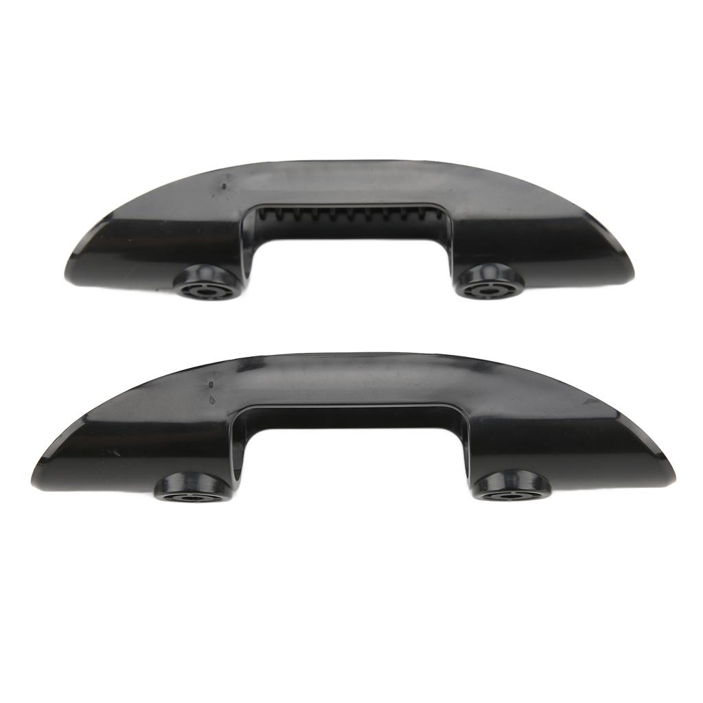 2PCS Kayak Paddle Holder Clip Black Corrosion Resistant Plastic Universal for Ships