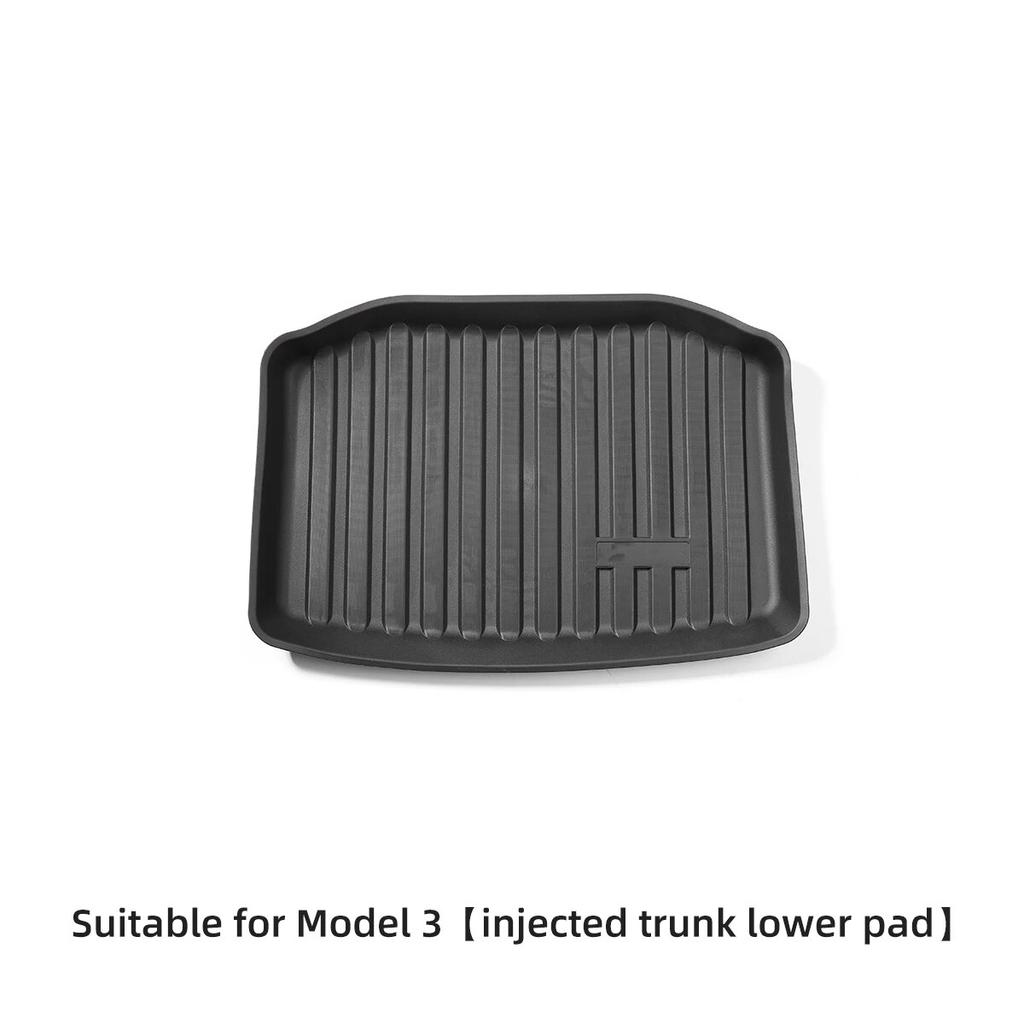For Tesla Model 3 Model Y -2023 Front Trunk Mat Wear-resistant Pads Lower Trunk Mat Car Interior Accessories