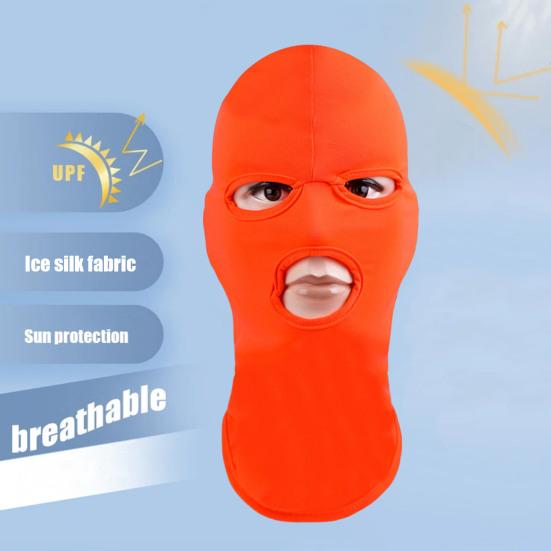 Унисекс полный шлем для верховой езды дышащий эластичный открытый рот показать глаза лицо капюшон взрослый косплей костюм