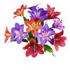 Silk Lily Flowers For Home Decoration Wedding Party Gift Photography Prop Party Supplies