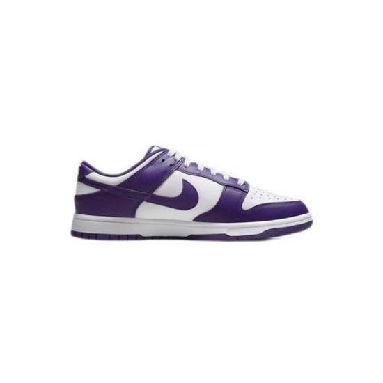 Nike Кроссовки Dunk Low Championship Court Purple White Мужские DD1391-104