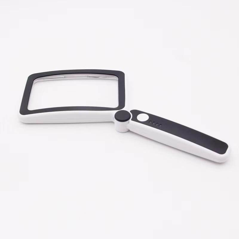 1 шт. Зарядка Высокая мощность Высокое разрешение Ручной Складной Портативный Лупа для чтения для пожилых людей Компоненты для электронного ремонта Мобильный телефон