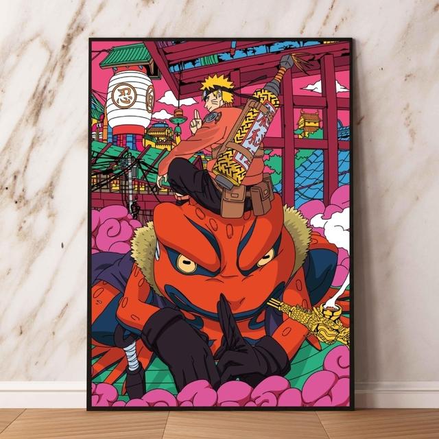 Холст плакат Naturo Jiraiya декоративная картина детская экшн-кукла подарок другу модульная