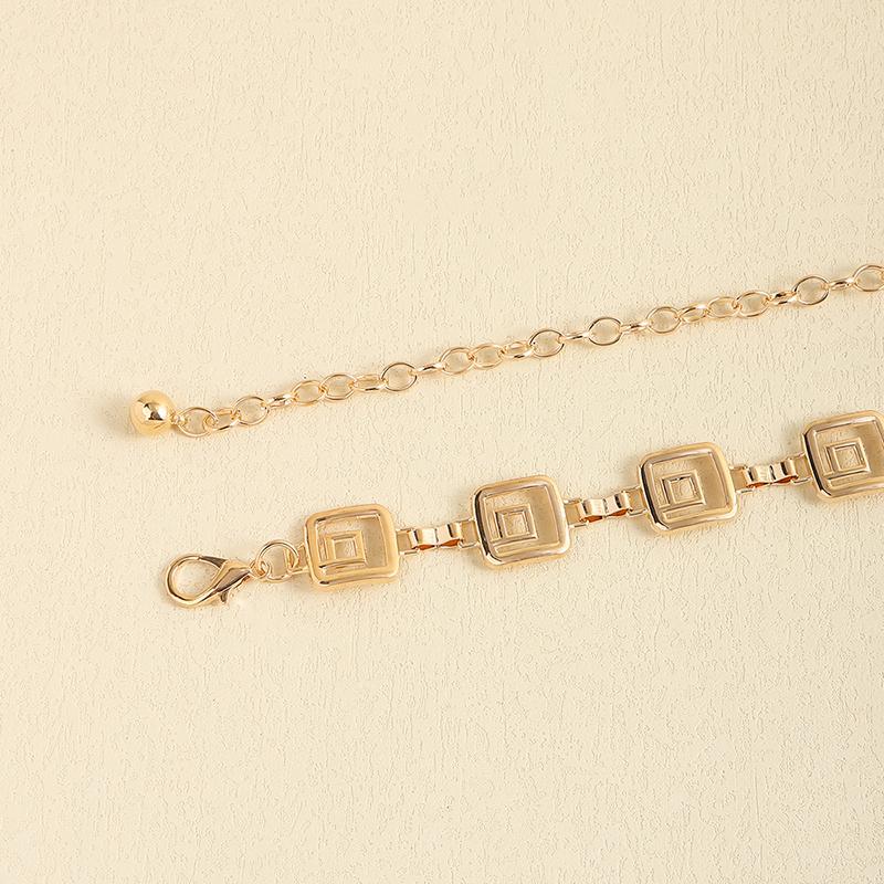 Металлическая цепочка на талию с длинной цепочкой и кисточками, пояс-цепочка на платье, декоративная цепочка, регулируемый пояс в стиле Ins