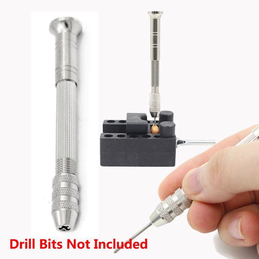 Clamp Horn Wood Mini Twsit Chuck Drilling Aluminum Manual Hand Drill
