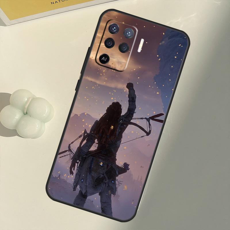 Чехол Game Horizon Zero Dawn для OPPO A53 A53S 2020 A5 A9 A31 A52 A72 A94 A74 A54 A83 A91 A93 A16 A15, задний чехол