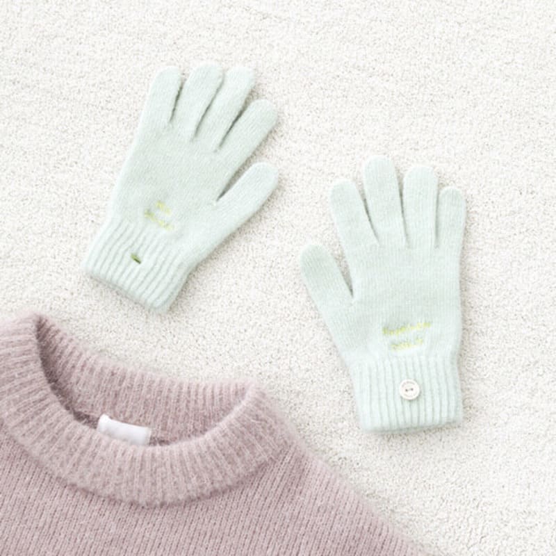 Orb studio НЕ ЗАБУДЬ МЕНЯ шерстяные перчатки (мятный)