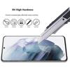 Protection d'écran en verre trempé pour Samsung Galaxy S21 Plus - PROSHOP - Lot de 3 - Résistance 9H - Noir