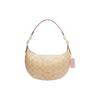 New Artificial Leather Crescent Bag Shoulder Bag Handbag Shoulder Bag Women's White CE620-IMV3C