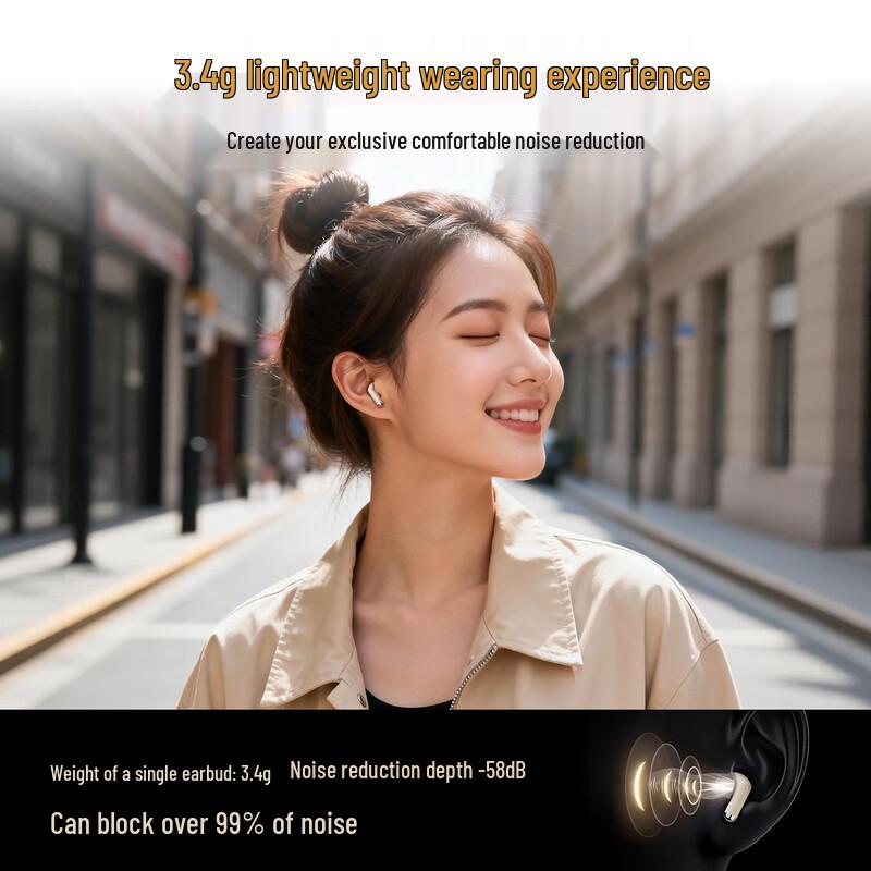 Newmine LY89 Semi-in-ear ANC True Wireless Earbuds