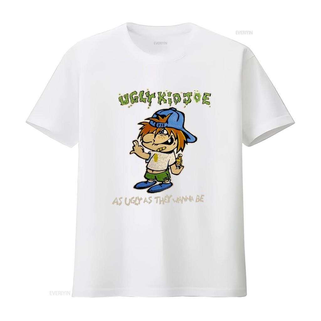 Ugly Kid Joe Тур 1992 Футболка Группы Полный Размер S 5XL S4695 Длинный рукав винтаж Стиранная Удобная мужская мода Повседневная Эластичная