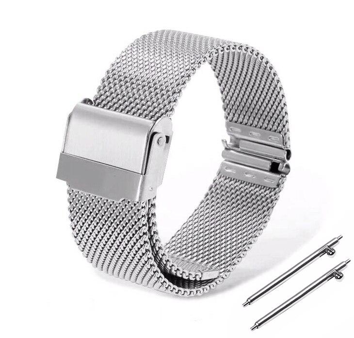 Миланская петля 18/20/22/24 мм ремешок для часов для Samsung Galaxy Watch 6 Pro 45 мм Watch 6 40 мм 44 мм Watch6 Classic 43 мм 47 мм быстросъемный сетчатый тканый ремешок