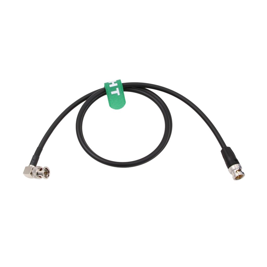 HangTon Высокогибкий 12G 3G HD SDI Видео 4K Прямоугольный Штекер BNC к Штекеру 75 Ом Коаксиальный Canare 1М для Blackmagic Komodo Alexa Atomos Вещательная Камера