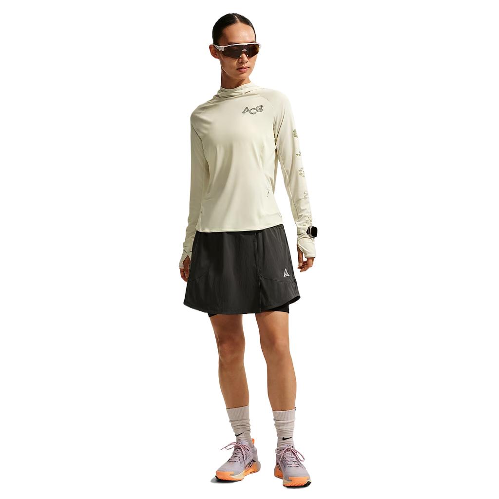 Nike Серия ACG Быстросохнущая Однотонная Удобная Повседневная Юбка Женские юбки IF1544-010