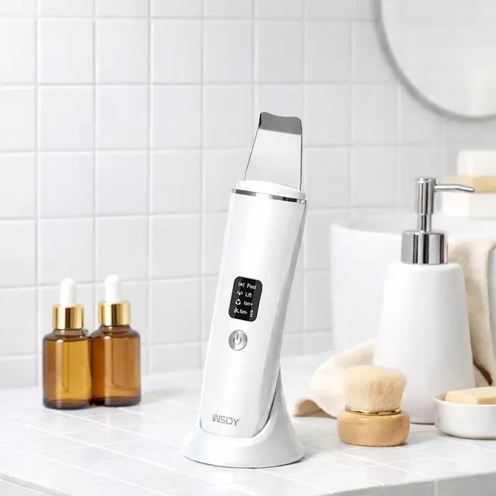 Insidy Aqua Peeling Machine, Water Peeling Machine, Vibrating Cleanser, Galvanic Facial Massager, Skin Removal Device ISF-20