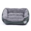 Pet Sofa Dog Bed Soft Fleece Warm Dog House Waterproof Bottom For Small Medium Large Dogs Cats Beds House