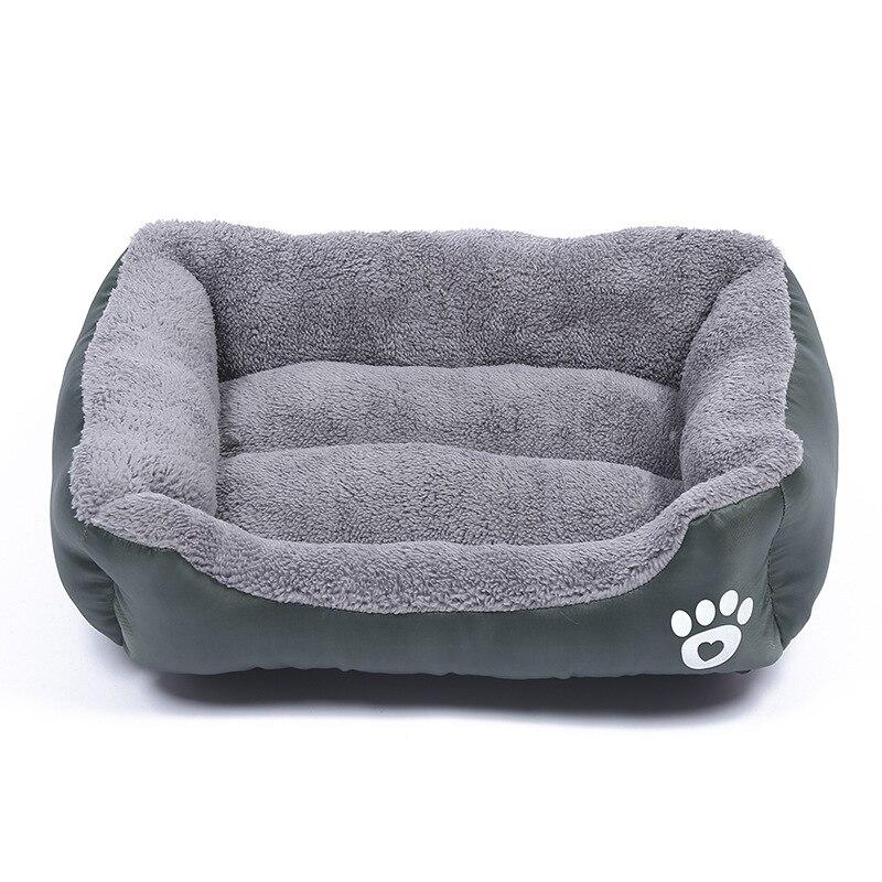 Pet Sofa Dog Bed Soft Fleece Warm Dog House Waterproof Bottom For Small Medium Large Dogs Cats Beds House