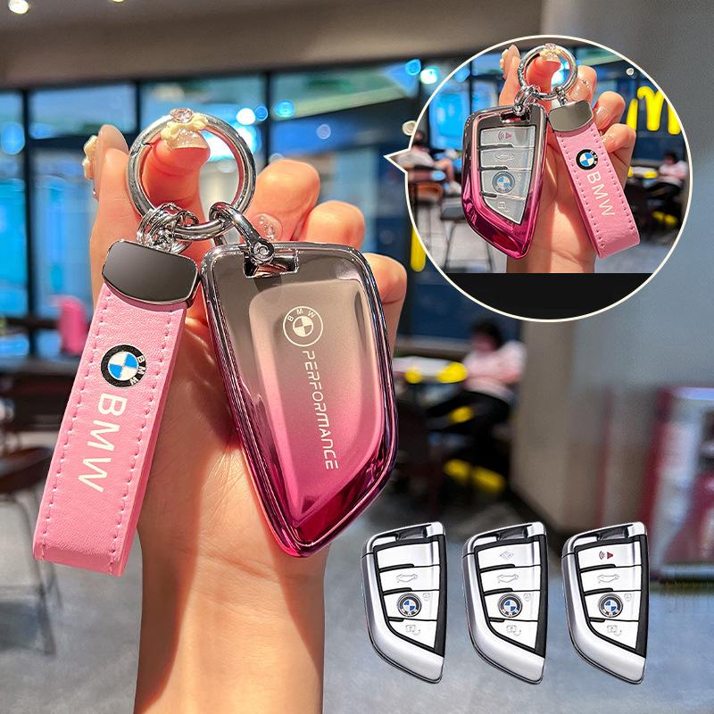 Soft TPU Car Key Case Cover Shell Fob For BMW F30 F31 F32 F34 F20 F21 F07 F10 1 3 5 7 Series X1 X3 G01 X4 G02 X5 F15 F16 M3 M4