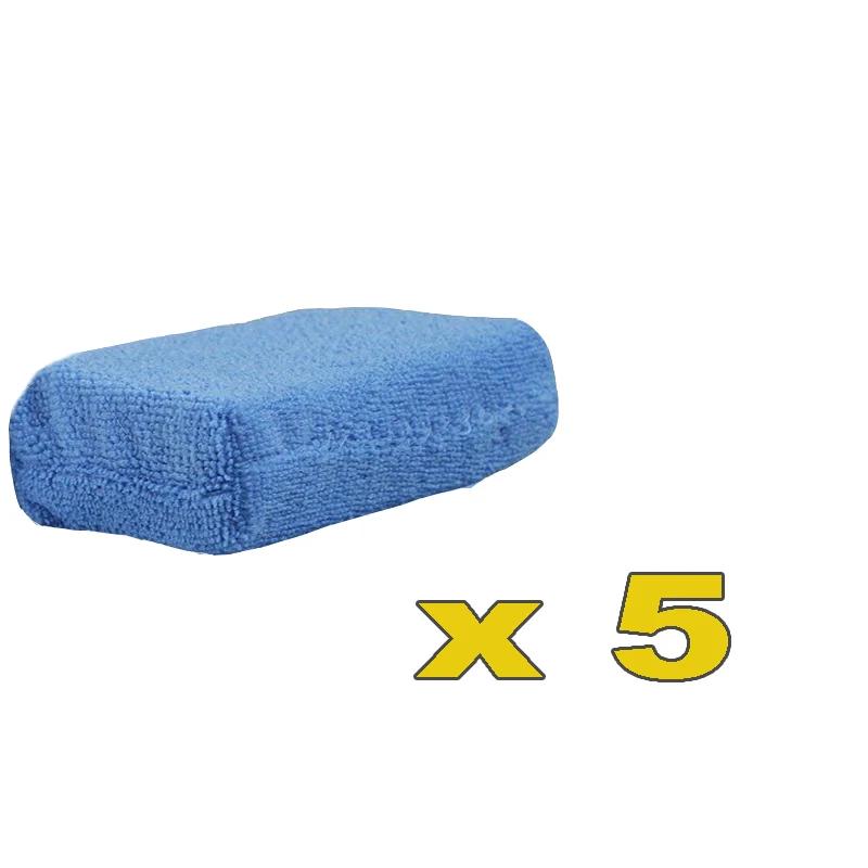 3/10Pcs Car Waxing Sponges Foam Pad Rectangle Auto Detailing Wax Applicator Pads Car Detailing Polishing Sponges Cleaning Tools