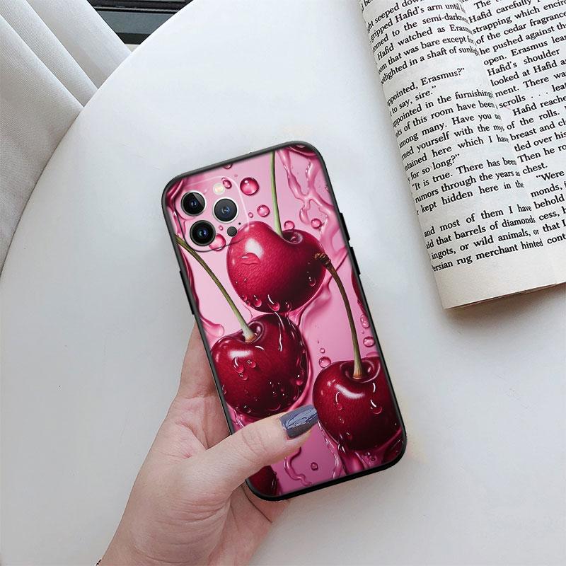 Вишневый летний фрукт Новый высококачественный чехол для телефона для Xiaomi Poco C40 C50 C51 C55 C65 C71 C75 F2 F3 F5 F6 F7 Pro Ultra
