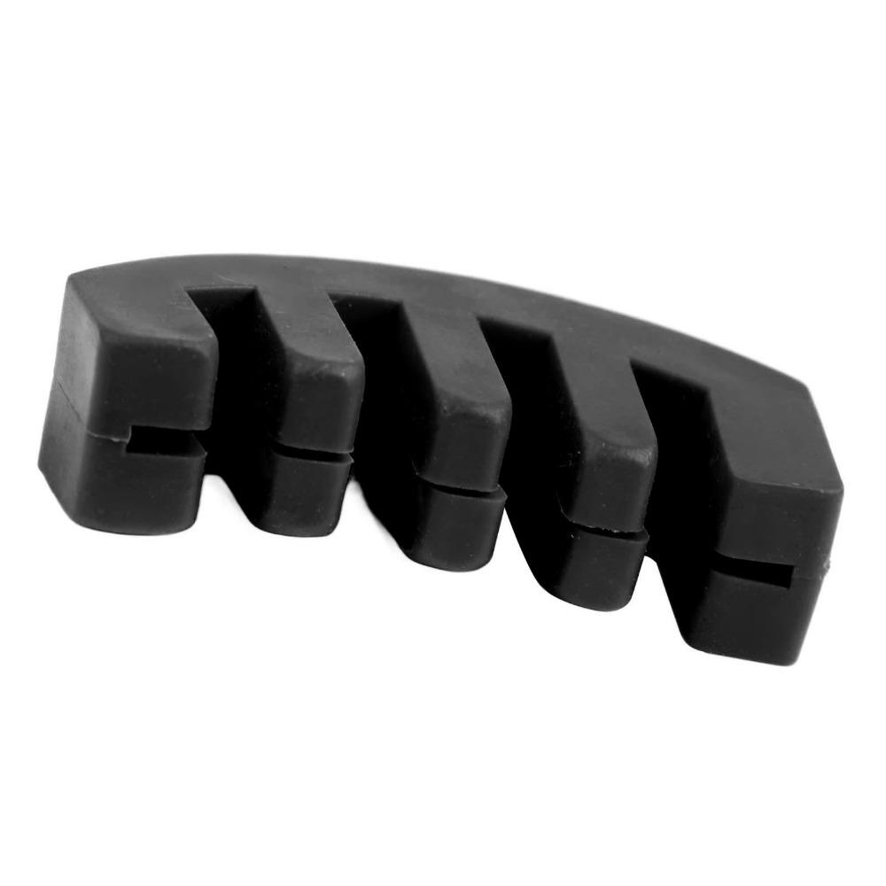 2PCS Black Color Rubber Violin Mute Rubber Silicone Violin Mute For Violin Lovers