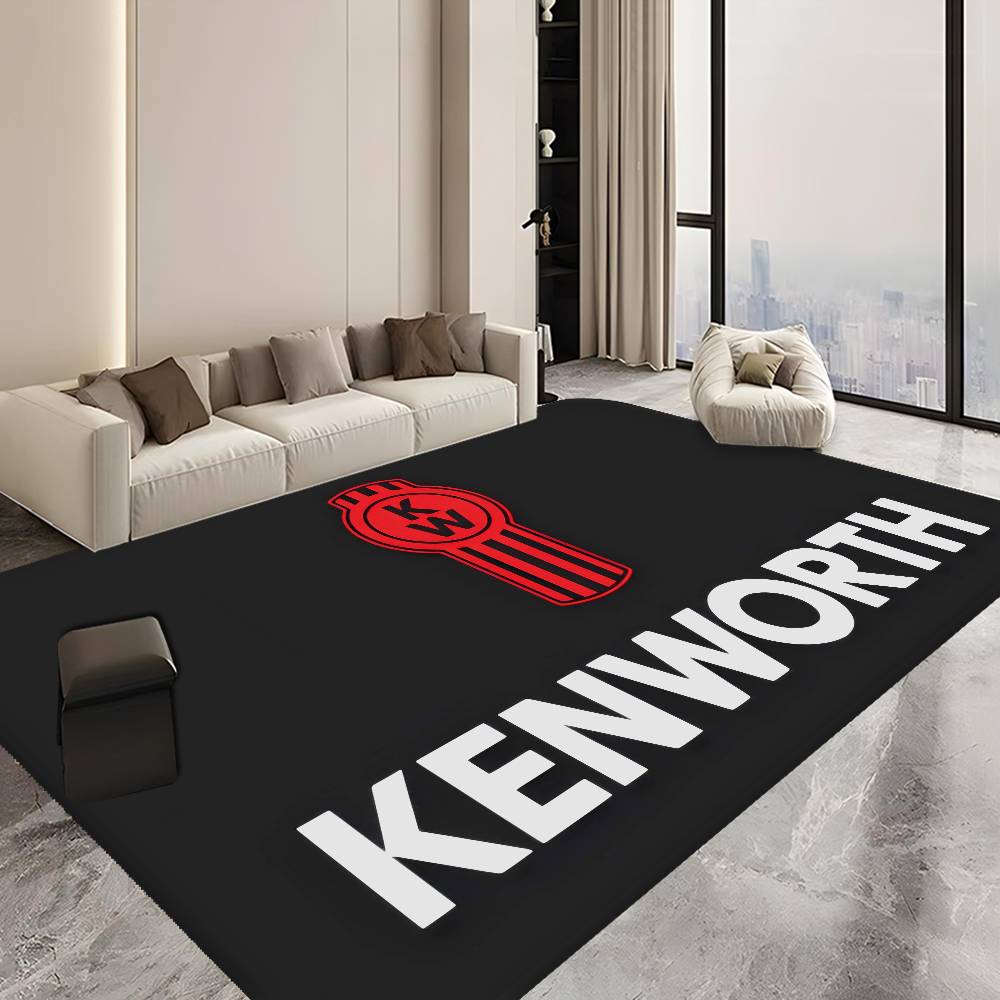 K-Kenworth Логотип Грузовика Коврик для Пола Прямоугольный Противоскользящий Домашний Мягкий Коврик для Ванной Передняя Дверь Внутренний Наружный Коврик Приветственный Коврик